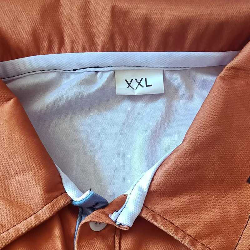 Men Clothes Summer Fashion Short Sleeve Sport Lapel Business Casual Polo Shirt Men 3D Digital Print Quick Drying Golf Polo Shirt XJ250605