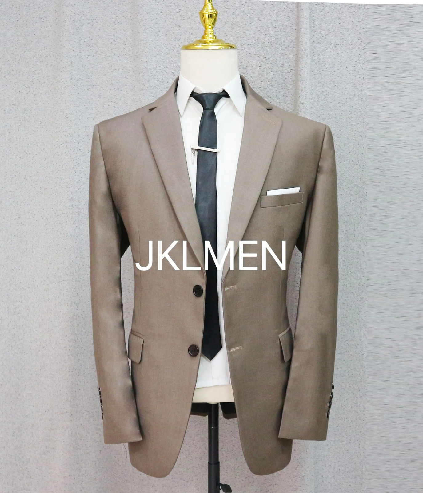 2023 Mens Suit Handsome Casual 2 Piece For Men Wedding Tuxedos Notched Lapel Groomsmen Business Prom Blazer 250102