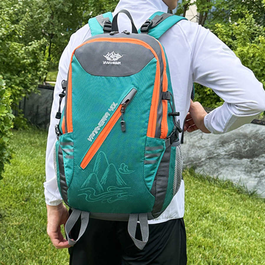 Hiking Bag Outdoor Hiking Bag travel bag Daypack Large Capacity Hiking Backpack Waterproof Backpack Mens Cycling Bag 240920