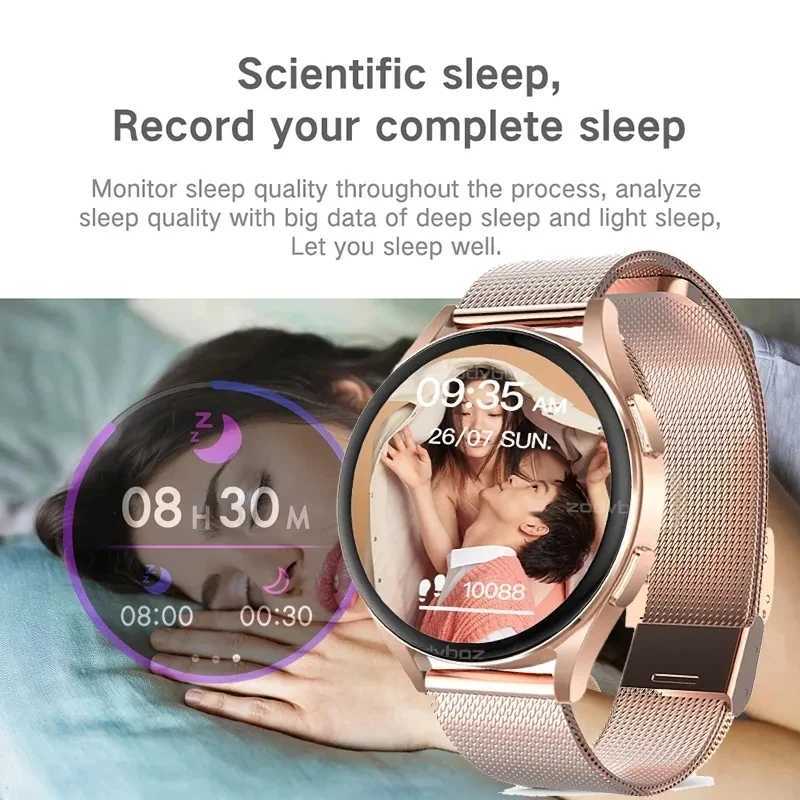 2024 New SmartWatch Full Touch Blood Pressure BloodOxygen etooth Call Waterproof Smartwatch Men Women For IOSXJ250108