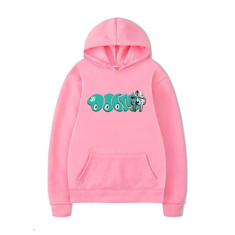 Printed Rpper s ni Prt Setr n W Fs Hoodie