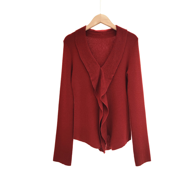 DTX8 luxury hidden link 5A masrter quality Versatile Feminine Layering Piece: Lightweight Mixed Fabric Pullover Jacket Suitable for Multiple Outfits