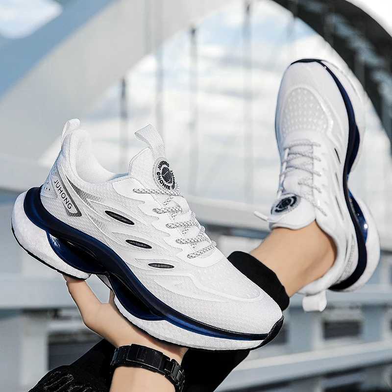 Men Sneakers Running Shoes Women Plus Size Sports Shoes Casual Couple Trainers Shock Tennis Gym Shoes Z250225