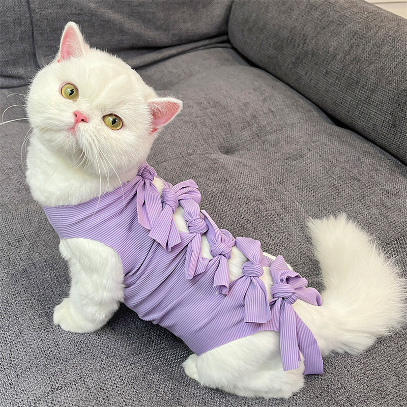 Pet cat spay and neuter clothes breathable physiological pants anti-lick harassment clothing supplies wholesale