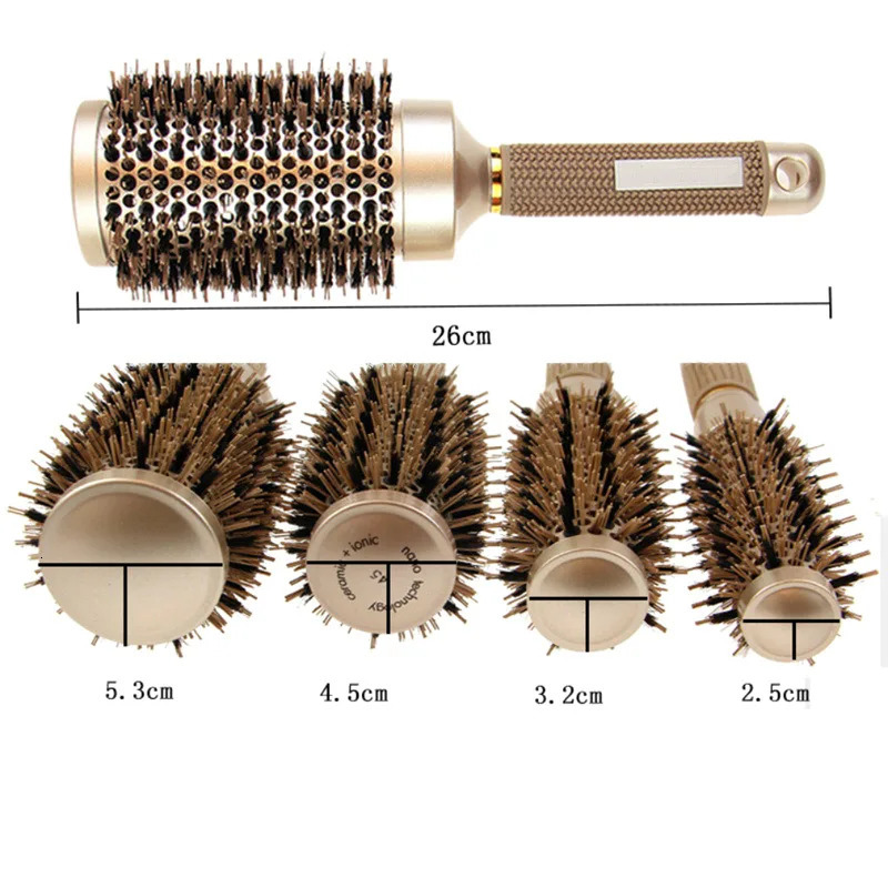 Professional Hairdressing Brushes Salon Curling Roll Comb Set Hair Dryer Brush For Womens Hair Supplies Barbershop Accessories 250106