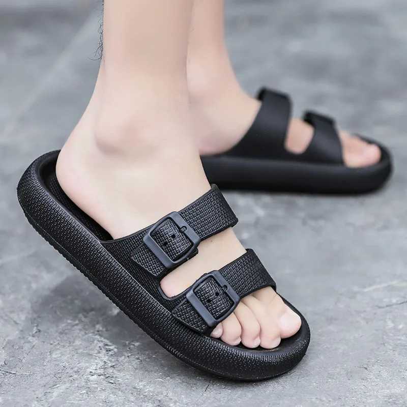 New Arrival Summer mens slippers massage chlorine leisure indoor slippers bathroom slippers outdoor slippers quick drying beach sandals T250108