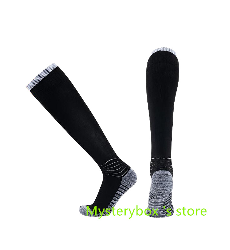 Sports Socks sports men Adult children non slip over knee football socks thickened towel bottom long tube socks resistant sports kids Mysterybox '