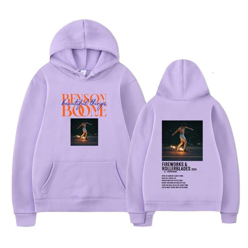 New Hooded Harajuku Humorous Benson Boone Men's and Women's Hoodie