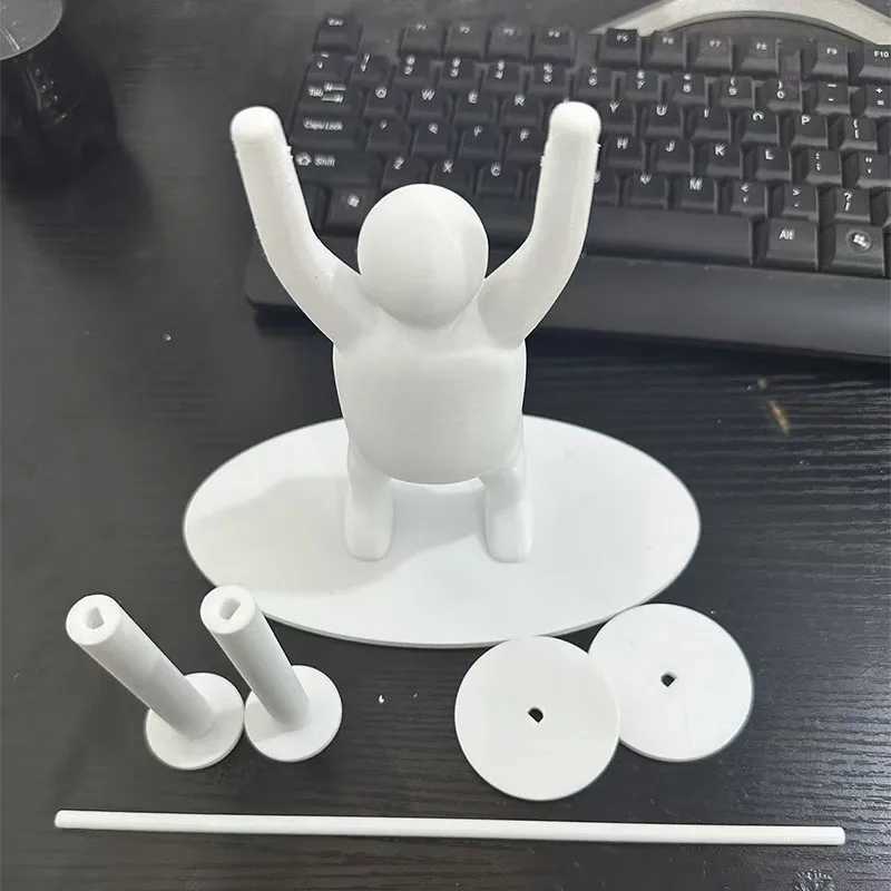 Interesting toilet roll holder fitness weight increase villainous paper holder indoor bathroom decoration 3D printed side bracket gift Y250107