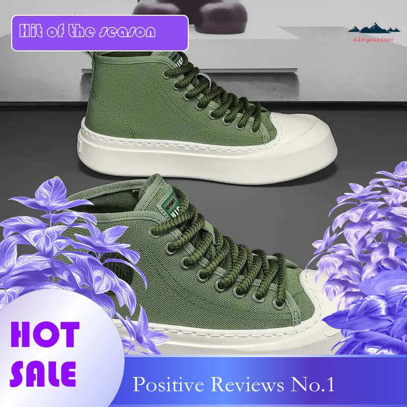 Ddmyoutdoor China Domestic Designer High Top Canvas Men S Autumn New Trend Man Sneakers Platform Leisure Sports Board Shoes For Students