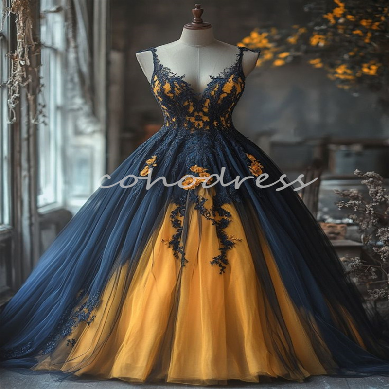 Victorian Black And Gold Prom Dress Gothic Vestidos De 15 Xv Anos Aesthetic Evening Dress Renaissance 1860s Party Bustle 18th Century Party Dress Masq