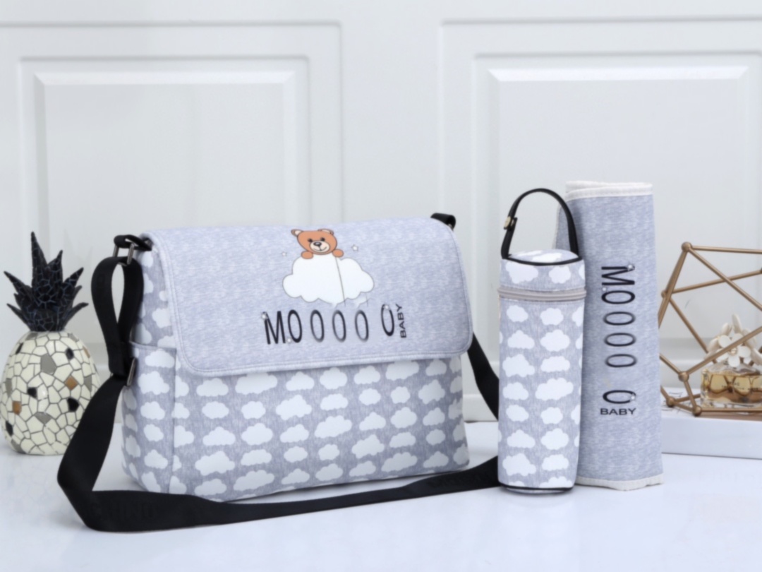 Diaper Bags New Diaper Bags Mummy Baby Backpack With Folding Changing Station Portable Mommy Bag Stroller Straps For Travel Mummy Maternity N H250219