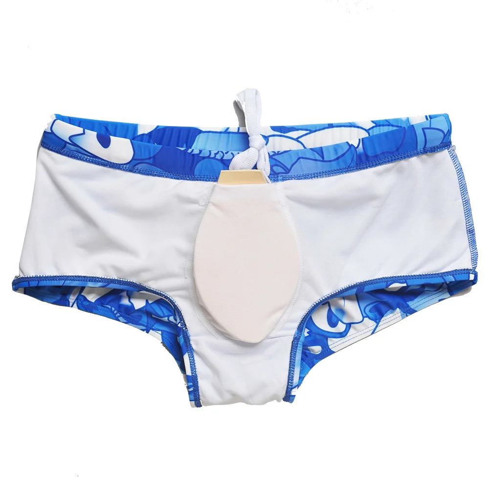 SeSexy Swim Trunks Men Swimwear Men Push Up Swim Briefs Rainbow Swimming Trunks Men Beach Swim Shorts Mens Bikini Swimwear Sunga 250107