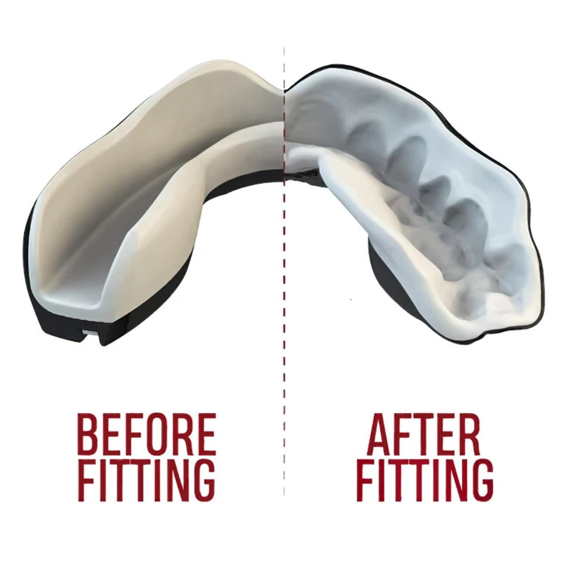 Sports Mouth Guard Teeth Protector Adults Junior EVA Mouthguard for Boxing Basketball Lacrosse Football MMA Martial Arts Hockey 250108