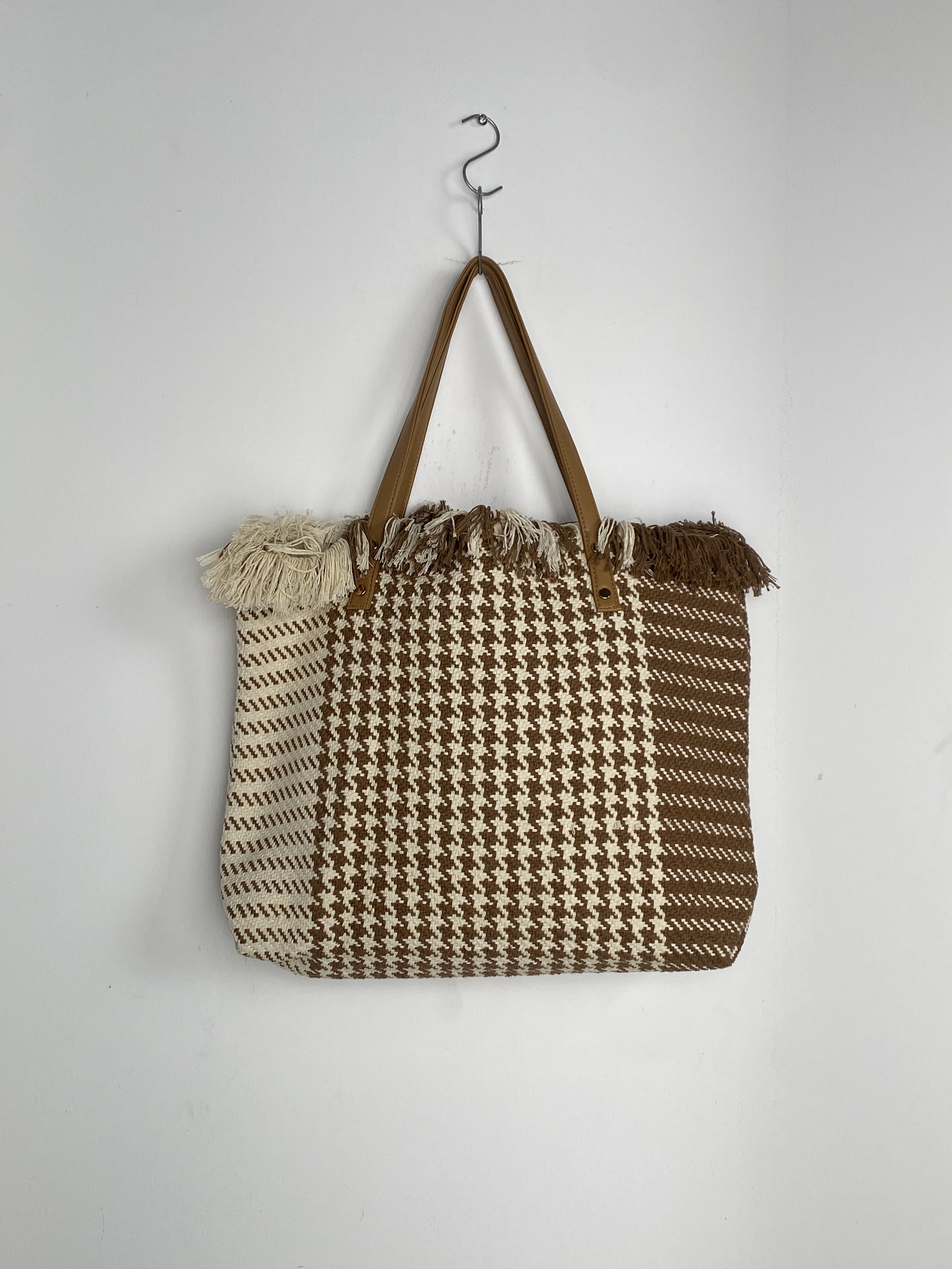 Eco-Friendly Handwoven Linen Cross Body Satchel