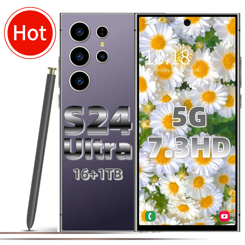 S24 Ultra Android Smartphone - 5G, 7.3 Inch High Definition Display, Unlocked, Huge Storage Capacity, Dual Rear Cameras