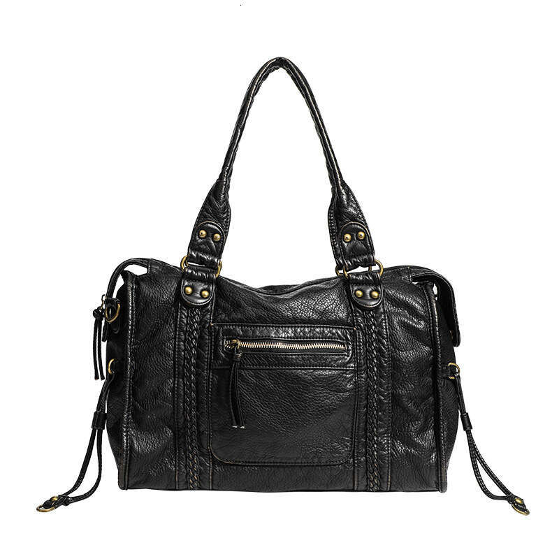 2025S Designer S New Model Hot Selg French Motorcycle Single Shoulder Crossbody Tote Bag Large Capacity For Women Washed Bag