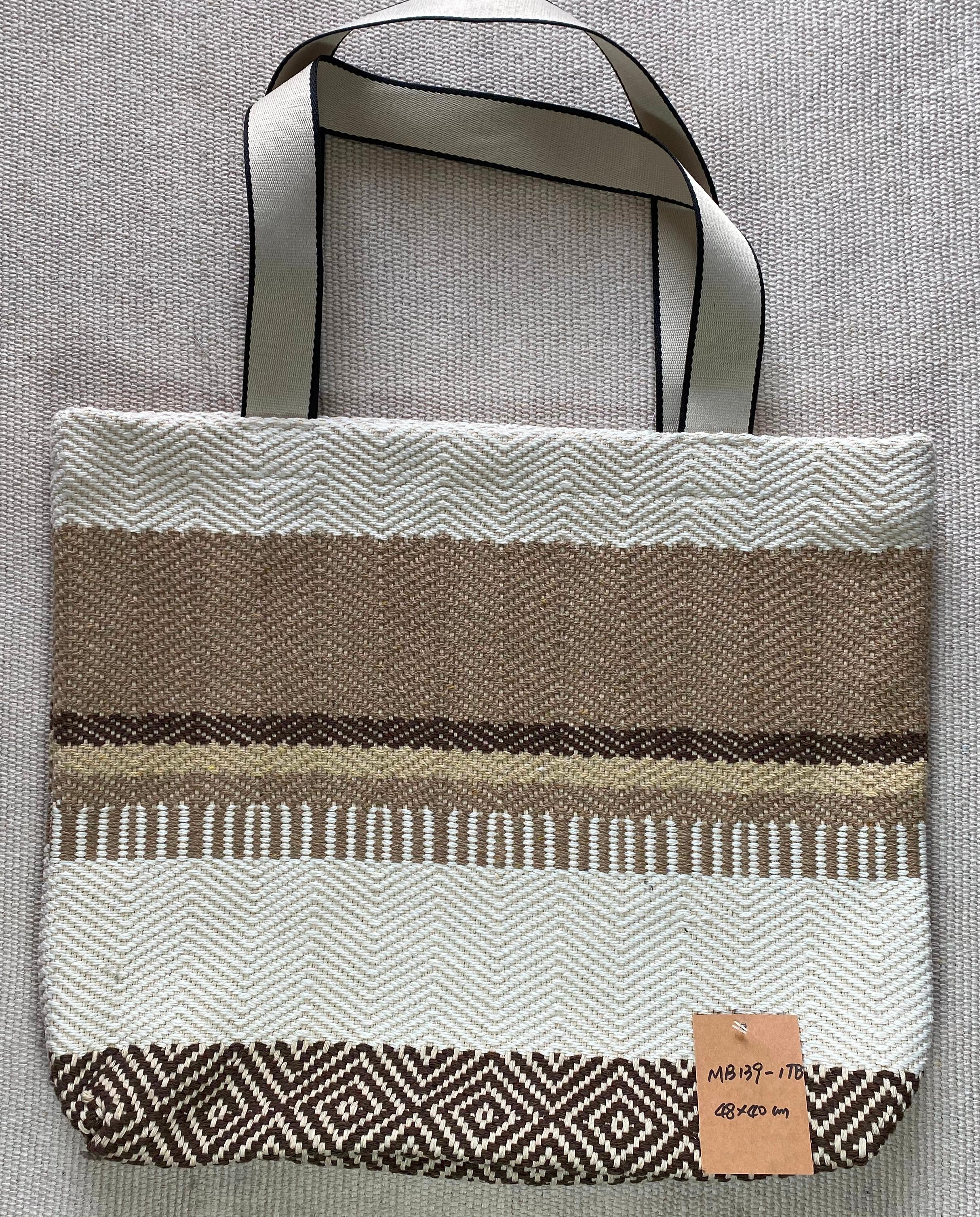 Traditional Woven Coarse Textile Folk Style Crossbody Purse