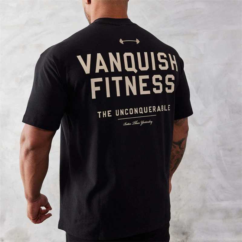 Summer new grey loose short sleeved T-shirt mens top pure cotton new round neck fitness sportswear M250108