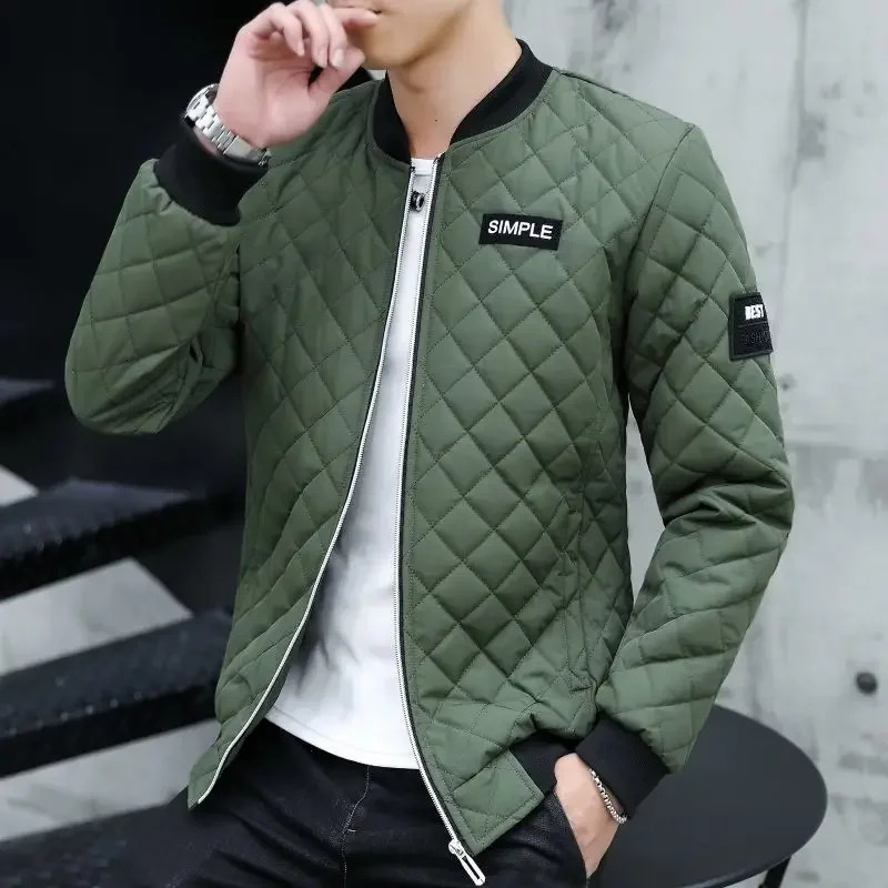 Mens Bomber Coats Winter Warm Stand Collar Male Baseball Jackets In Fast Delvery Deals Original s Vintage Stylish Y2k 250107