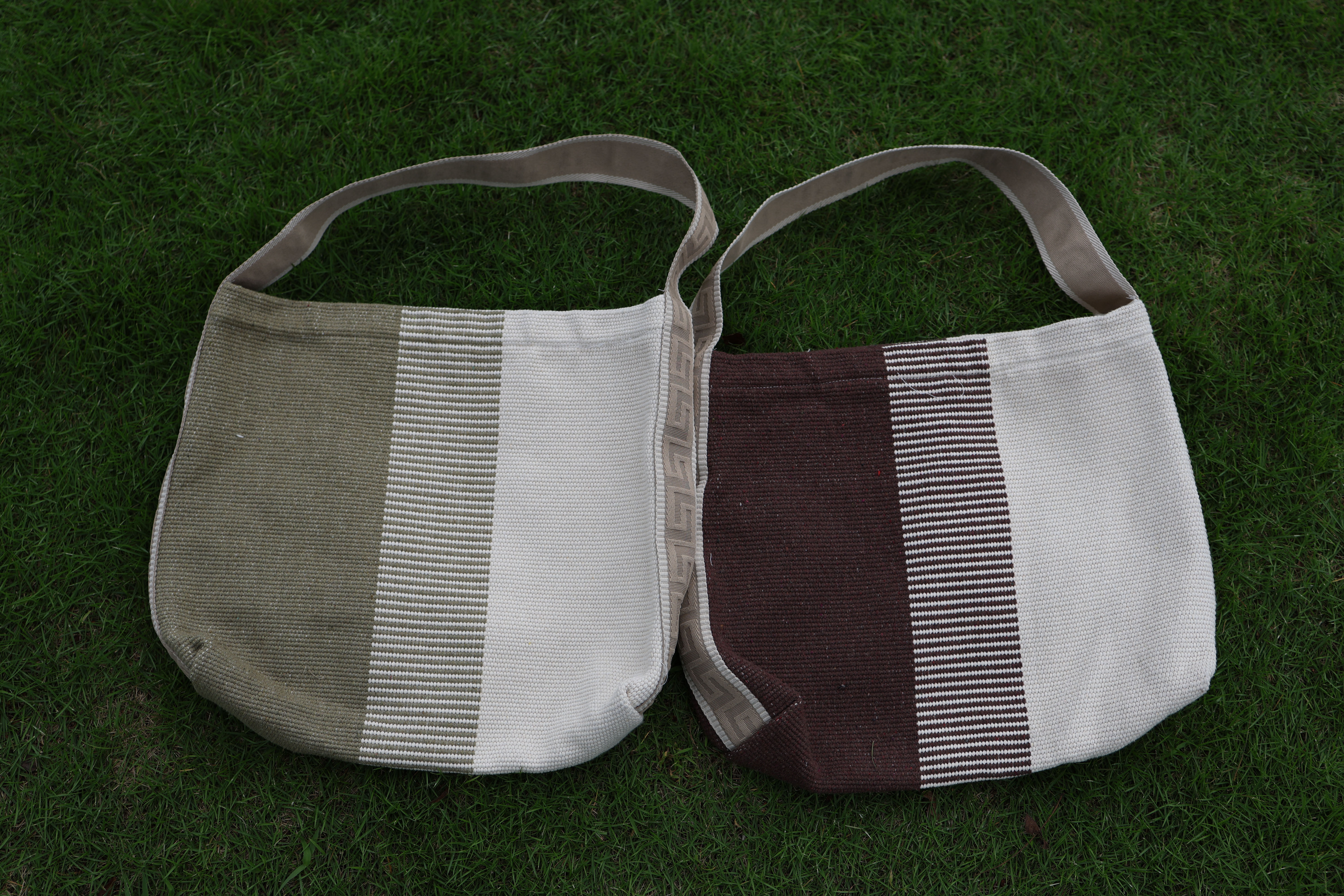Classic Weaved Linen Cross Body Purse for Everyday Use
