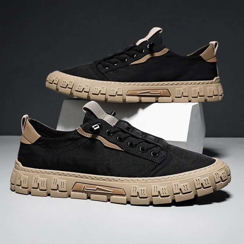 Fashion Casual for Men Outdoor Breathable Mens Sneakers Lace Up Walking Shoes Platform Vulcanized Shoe Mens tennis shoes ddmythur