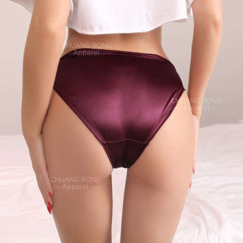 Large Size Women's Underwear European American Sexy Quick Drying Breathable And Comfortable Pure Cotton Crotch Super Elastic Color Thong