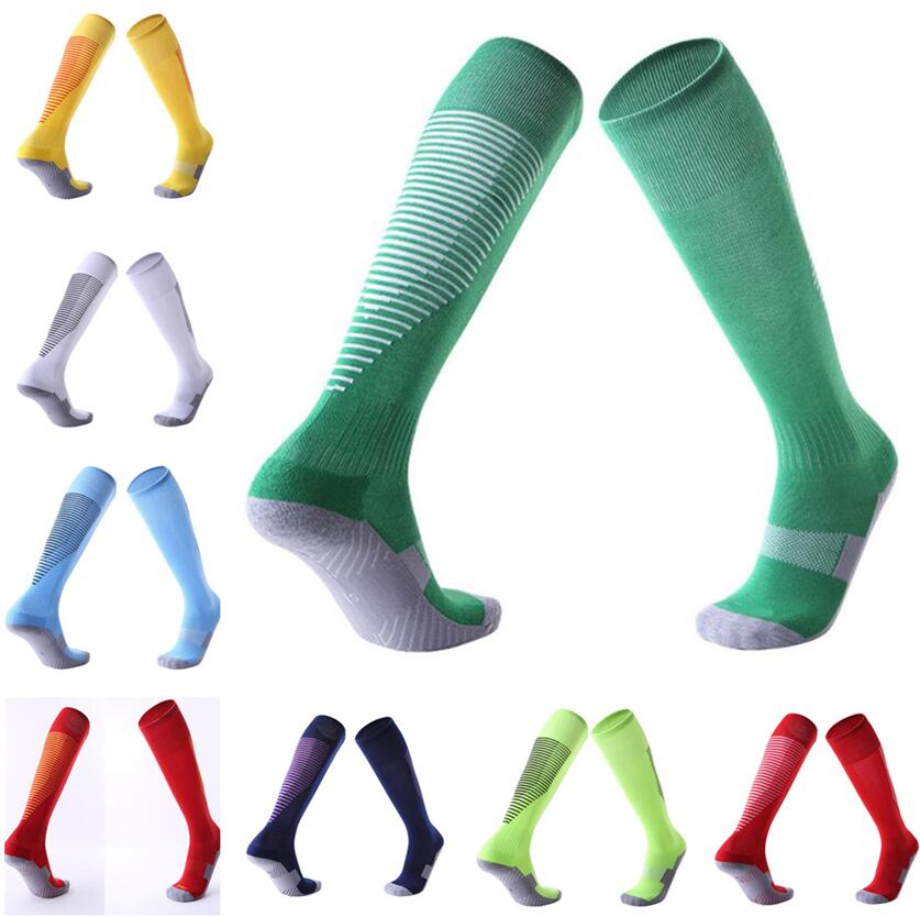 Daily Outfit Sports Socks sports men Adult children non slip over knee football socks thickened towel bottom long tube socks resistant sports kids Mys