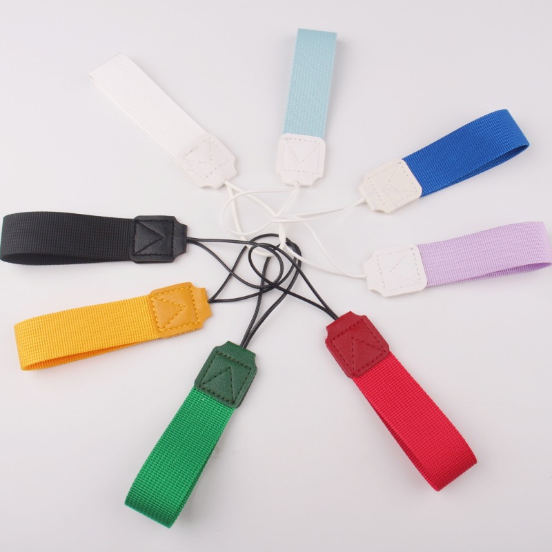 Factory Customied LOGO Portable Water Cup Strap Woven Cup Case Personal Safety Keychain Clasp Webbing Buckle Hanging Carabiner Key Holder Water Bottle