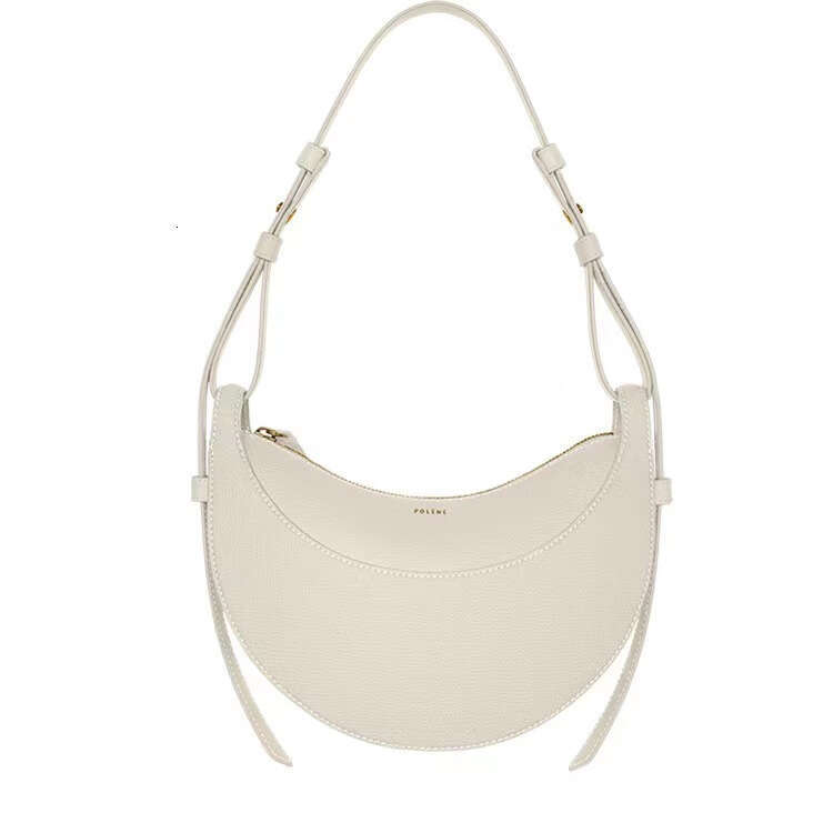 Women's Bags handbag New Women Crossbody Retro Fashion Black Leather Crescent Lightweight Design Ladies Shoulder Bag