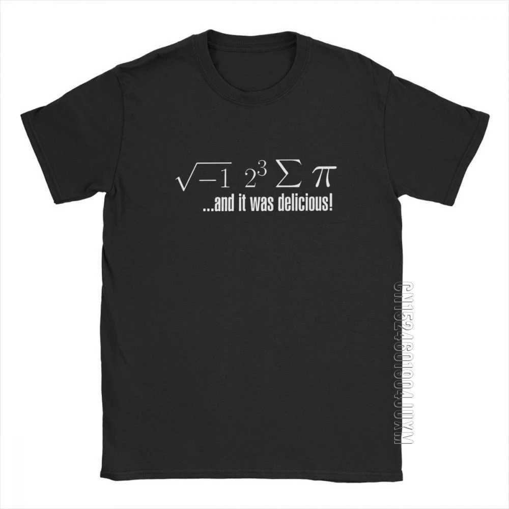 Man I ate some pies T-shirts math jokes basic O-rings short sleeved tops cotton T-shirts plus T-shirts M250108