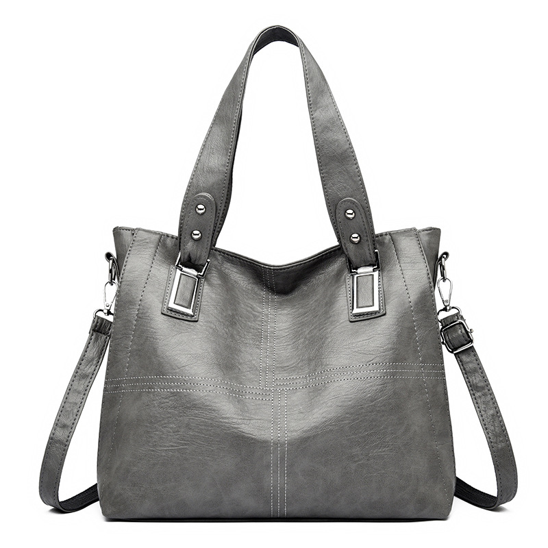 Designer shoes 2025 new free shipping designer Single Vintage solid color casual shoulder minimalist and versatile tote bag for woman black blue