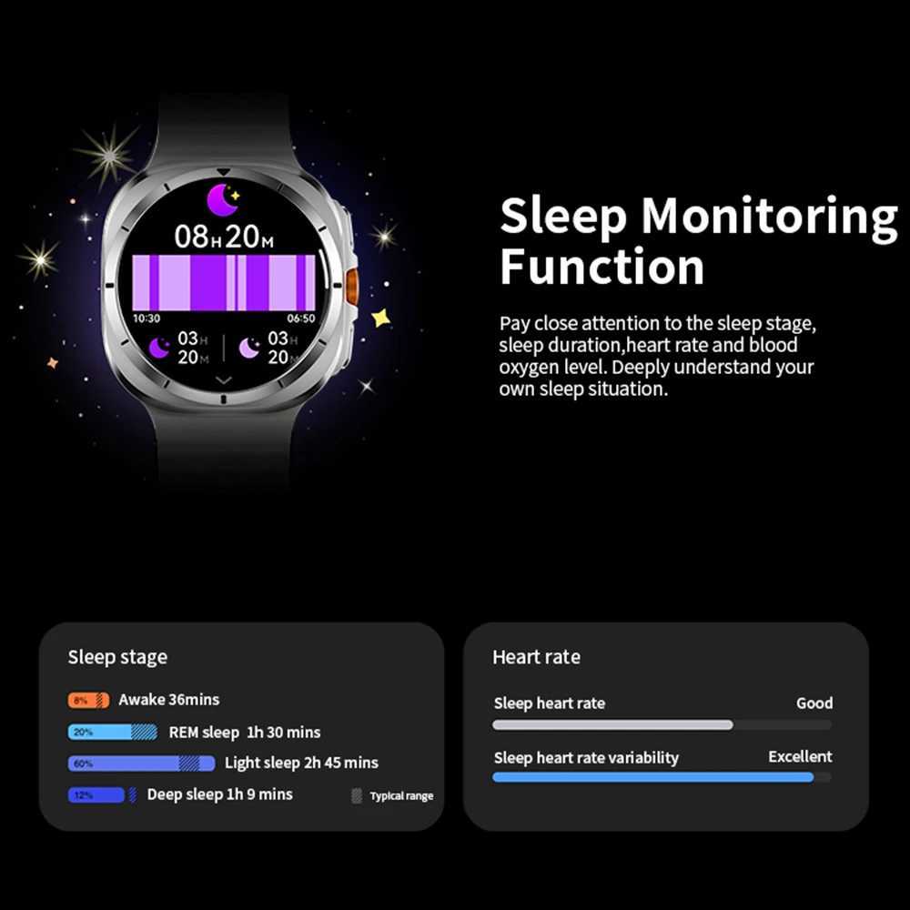 Watch 7 Classic Smart Watch Men Women 1.5 HD AMOLED Voice Call GPS Tracker Sports Watches New Smartwatch 2024XJ250108