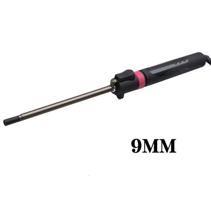 Professional Curg Iron Ceramic Coated Curler Teddy Curly Hair 9mm-32mm Rolles Not Hurt UNIVERSAL VOLTAGE
