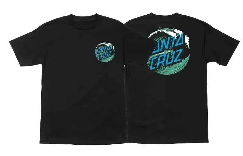 Men's T-Shirts Womens Harajuku Anime Fashion Hip Hop T-shirt Santa Claus and Cruz Singing Party Hand T-shirt Graphic Ts Short Slve Top Skateboarding H25106