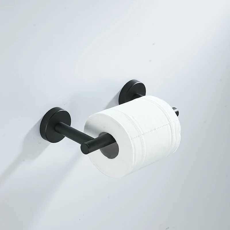 Tissue roll holder wall mounted interesting toilet paper holder spare parts organizer bathroom roll holder kitchen paper holder Y250107