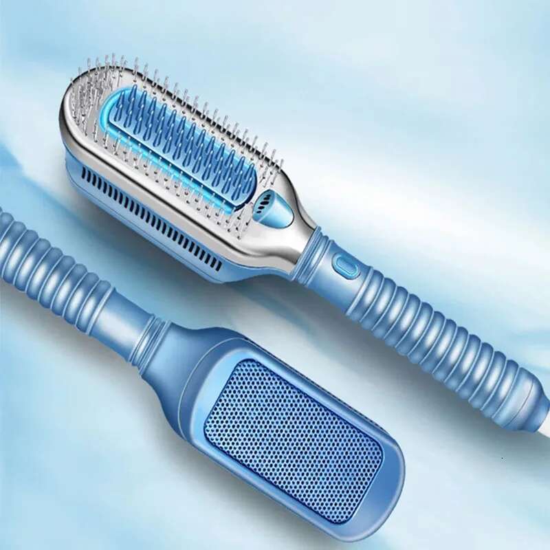 2025 New Multifunctional Negative Ion Cold Air Comb Professional Straightener Straight Hair Styg Tool Salon Accessories