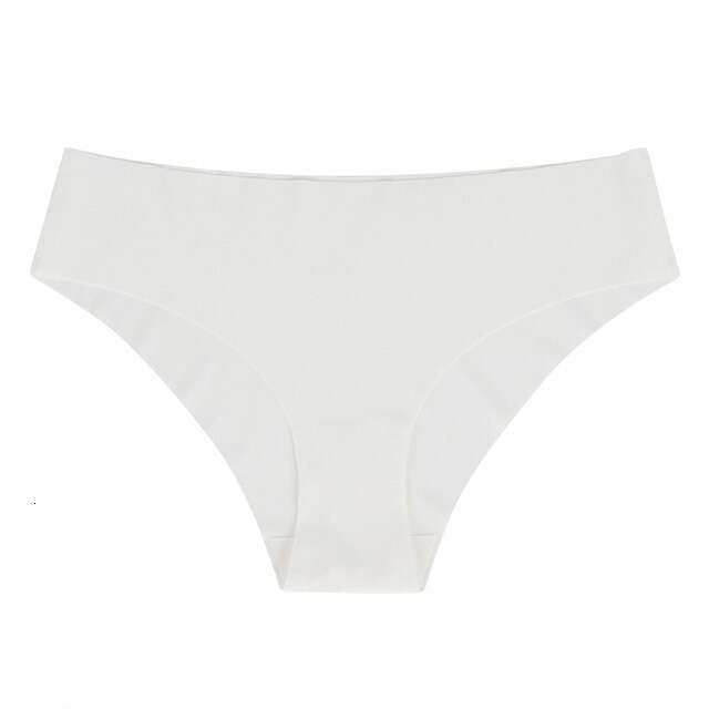 European And American Pregnant Plus Size Seamless Women's Underwear, Class A Ice Silk Breathable Sports Low Waist Naked Triangle Pants For Women