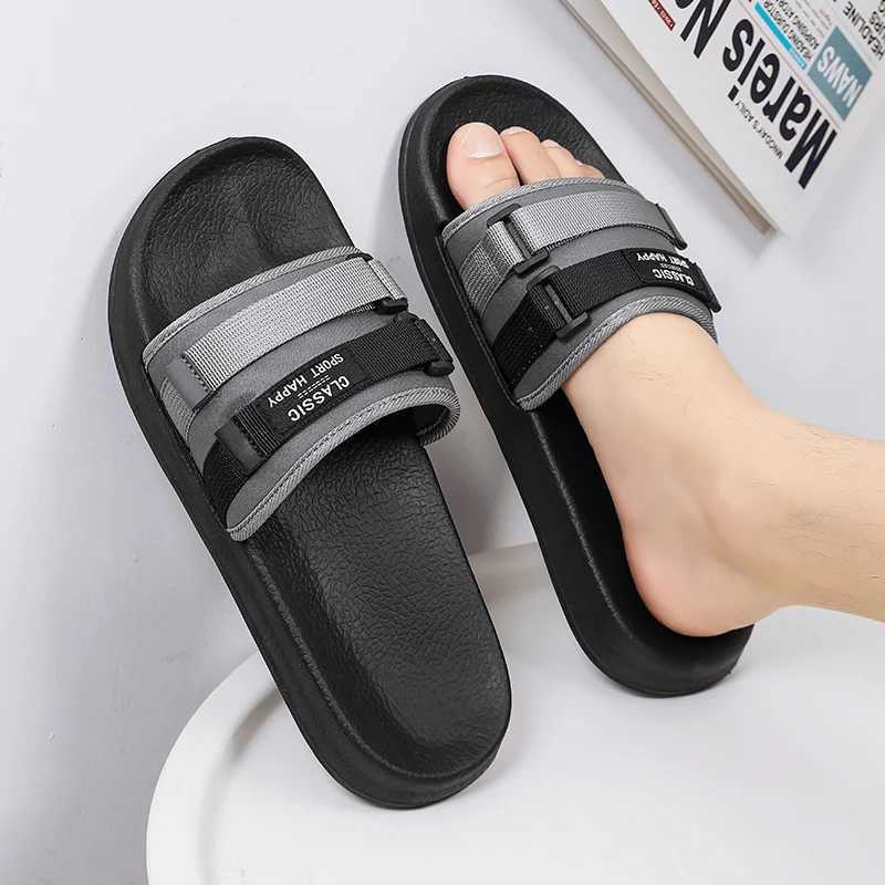 New Arrival Slippers mens home indoor and outdoor mens beach sandals lightweight soft and comfortable. Eva mens shoes trendy and new style T250108
