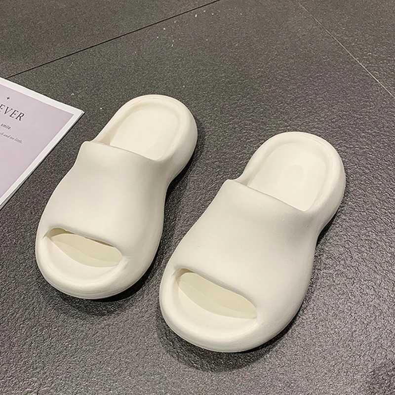New Arrival Home Slide Womens Platform Cloud Outdoor Indoor Summer Soft Sandals Slide Flip Womens Home Rubber Shoes Womens Flat EVA T250108
