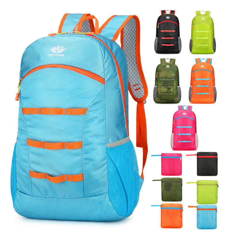 Outdoor Hiking Bag Waterproof Travel Backpack Cycling Hiking Backpack Large Capacity Portable Backpack For Travel Bag Daypack 240920