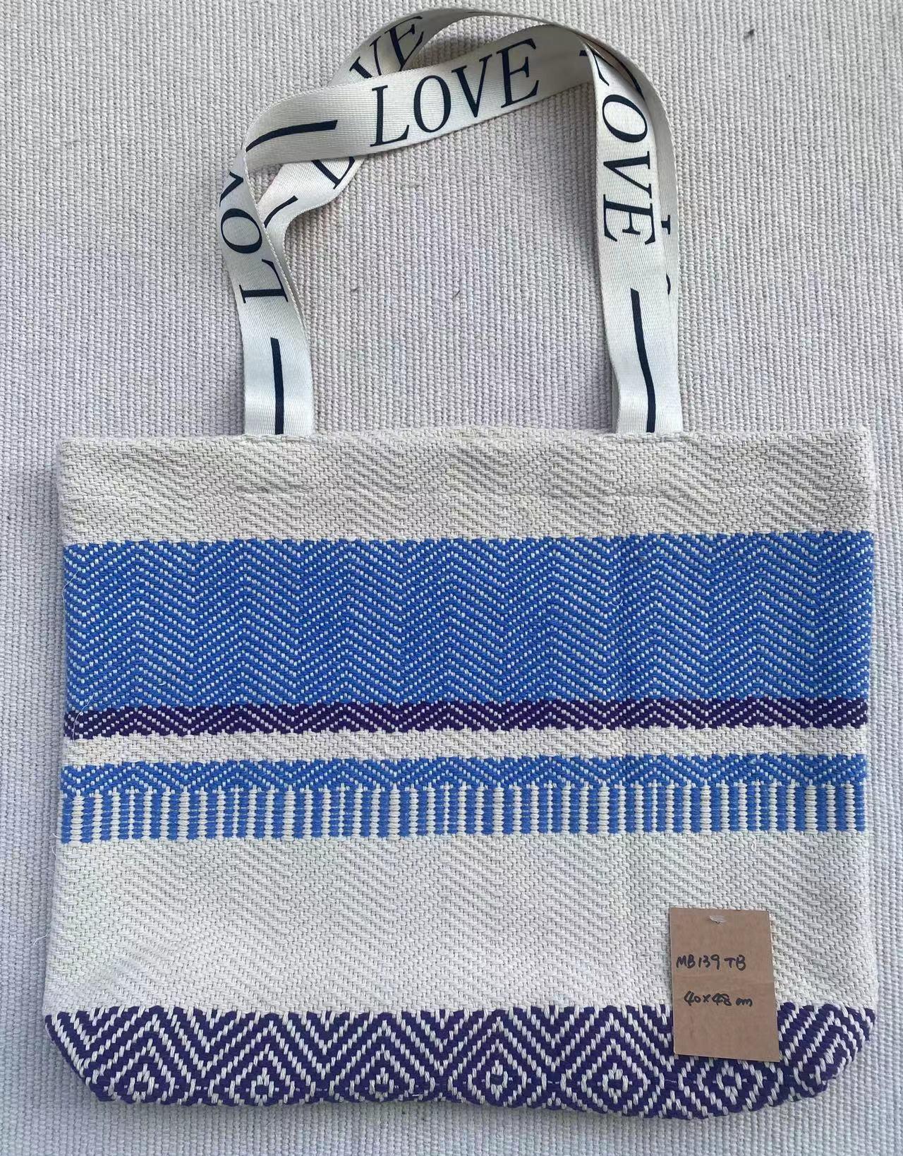 Vintage Handcrafted Thick Cotton Shoulder Pouch