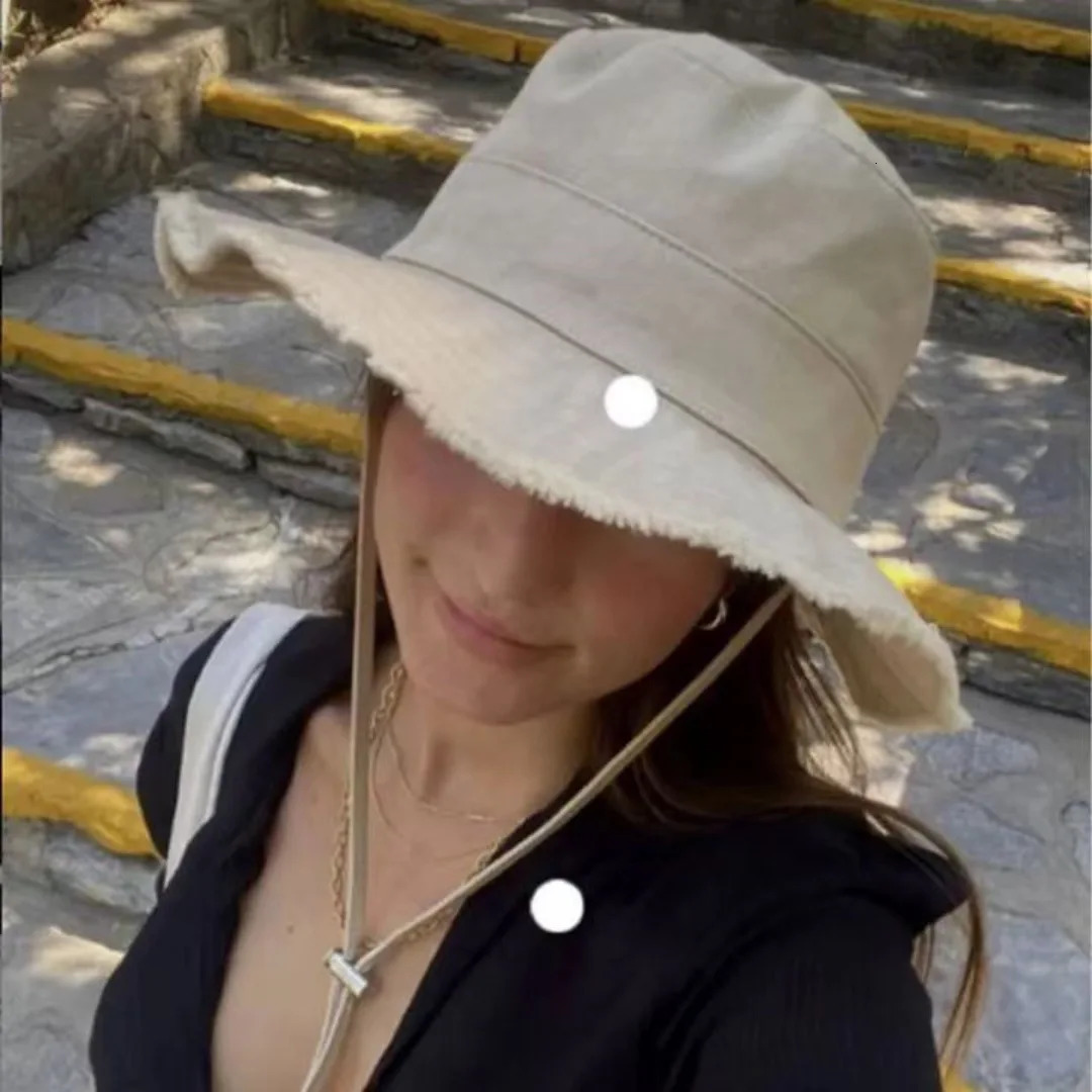 Outdoor Women Bucket Hat Wide Brim Fisherman Hat Dustproof Camping Bucket Hat 250107