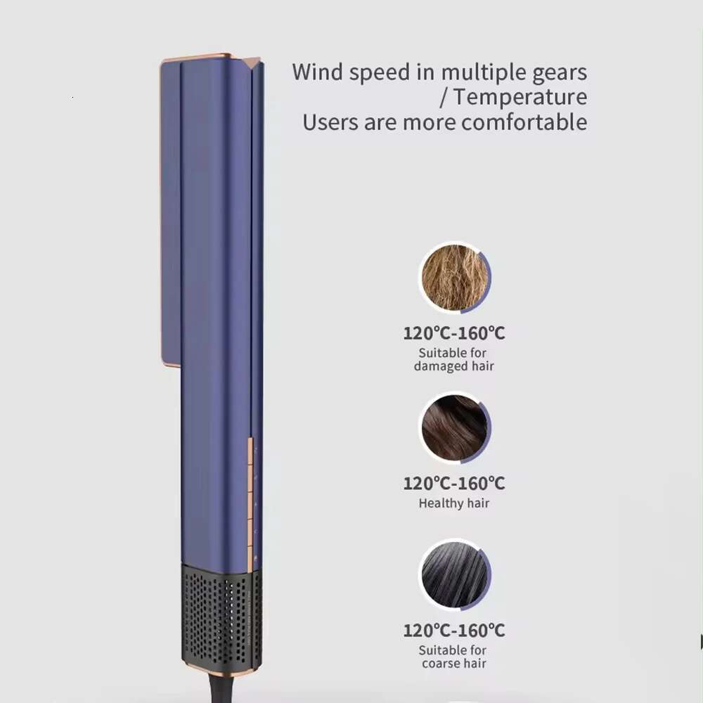 Airstrai 2 in 1 Hair Dryer 110,000RPM Enveloped Negative Ion Portable Wet & Dry Air Styg Straightener