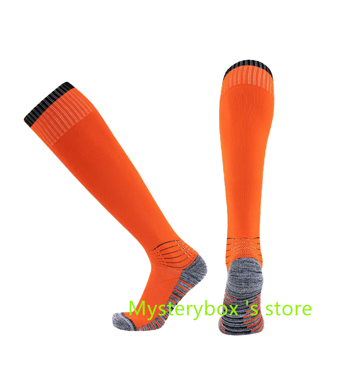 Sports Socks sports men Adult children non slip over knee football socks thickened towel bottom long tube socks resistant sports kids Mysterybox '