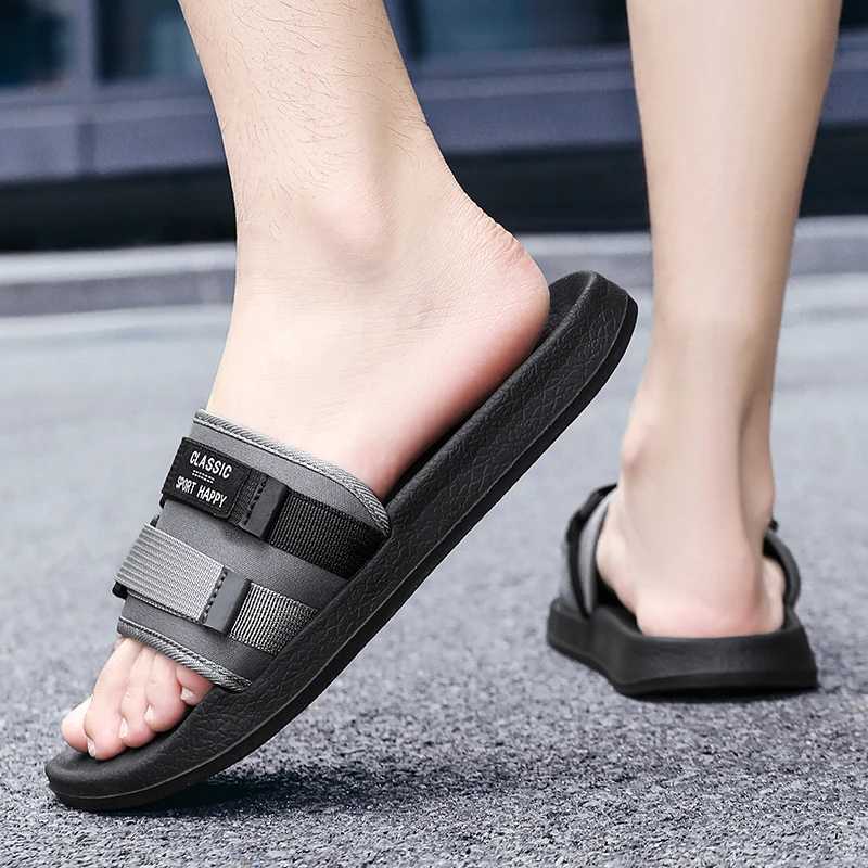New Arrival Slippers mens home indoor and outdoor mens beach sandals lightweight soft and comfortable. Eva mens shoes trendy and new style T250108
