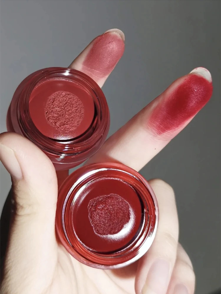 Into You Canned Lip Mud Matte Velvet Whitening Long lasting Lip Frost Lip Glaze Natural Bare Color 250108