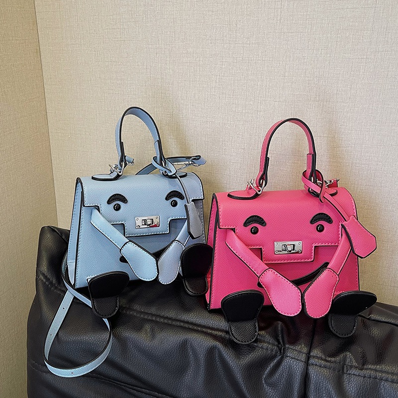 Free Shipping Designer Women's Cartoon Smiley Printed Women Fashion Tote Handbags Hundred Shoulder Crossbody Bags Designer Bag Luxury Bag Tote Ba