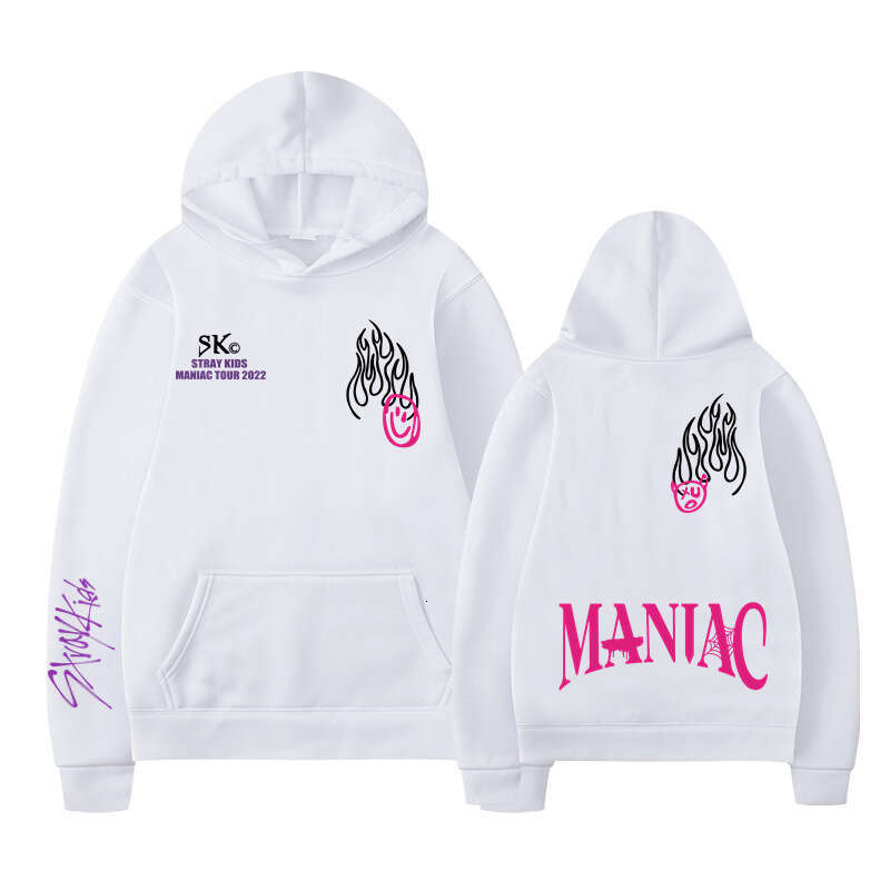 StrayKids MANIAC Tour Surrounding Support Clothing Same Pullover Sweater Women's Hoodie