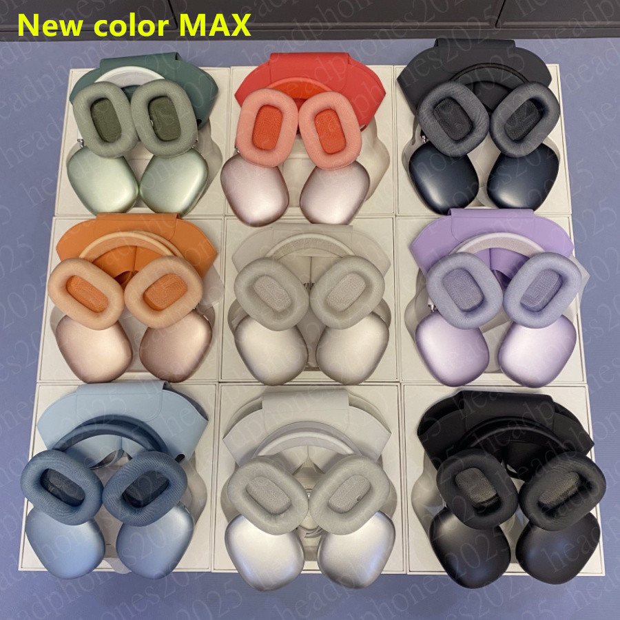 For airpodspro max Headphones airpods max Accessories Wireless Headphones Earphone ANC Top Quality Metal Earmuffs TPU Headphones case